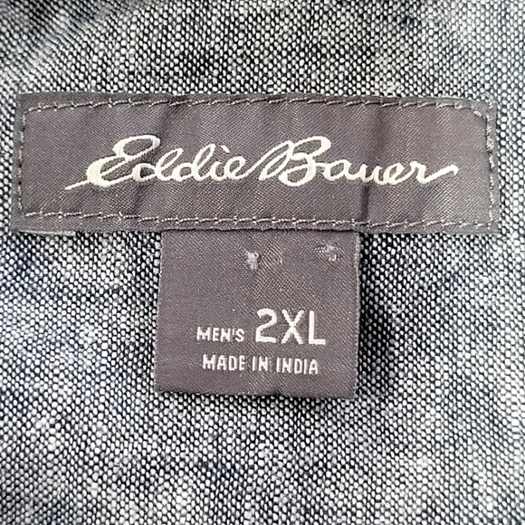 2XL Hemp Cotton Blend Men's Dress Button Up Dress Shirt Office Career - Picture 7 of 7